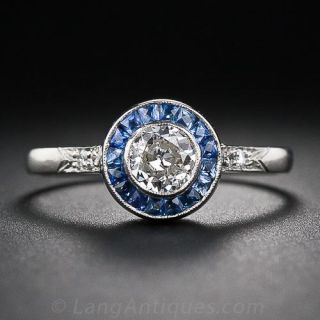 .40 Carat Art Deco Style Engagement Ring
