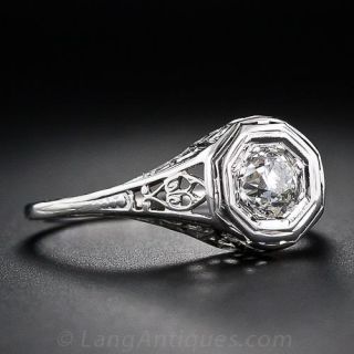 .40 Carat Diamond Antique Engagement Ring