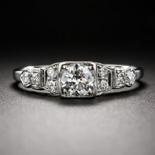 .40 Carat Diamond Art Deco Engagement Ring