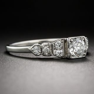 .40 Carat Diamond Art Deco Engagement Ring