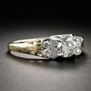 .40 Carat Diamond Mid-Century Engagement Ring