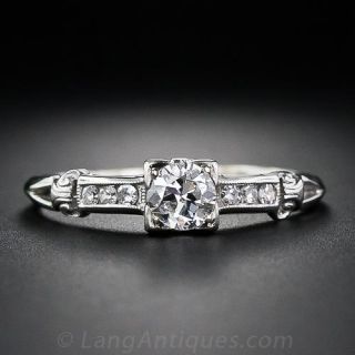 .40 Carat Diamond Vintage  Engagement Ring