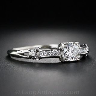 .40 Carat Diamond Vintage  Engagement Ring