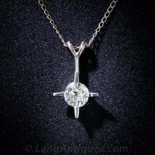 .40 Carat Star-Set Diamond Solitaire