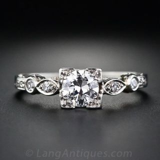 .40 Carat Vintage Diamond Engagement Ring