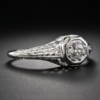 .40 Carat Vintage Diamond Engagement Ring