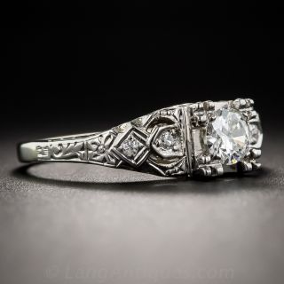 .40 Carat Vintage Diamond Engagement Ring