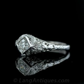 .40 Euro Diamond Edwardian Ring