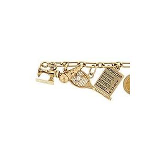 40s Nostalgic Charm Bracelet