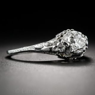 .41 Carat Diamond Art Deco Solitaire by J.R. Wood - GIA G VS1