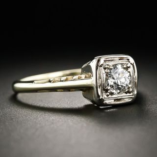 .41 Carat Diamond Two-Tone Solitaire Engagement Ring