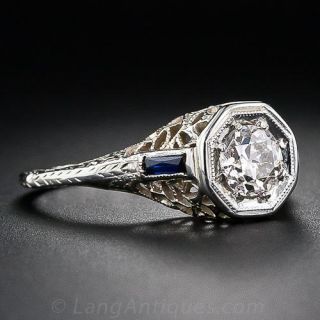 .42 Carat Vintage Diamond Engagement Ring
