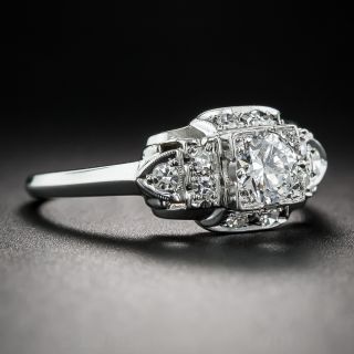 .43 Carat Art Deco Diamond Engagement Ring