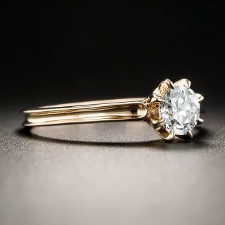 .44 Carat Old European Cut Diamond Ring  - GIA E SI1 - by Lang
