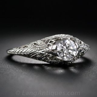 .44 Carat Vintage Diamond Solitaire