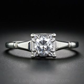 .44 Carat Vintage Diamond Solitaire