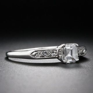 .45 Carat Art Deco Diamond Engagement Ring