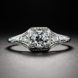 .45 Carat Art Deco Engagement Ring