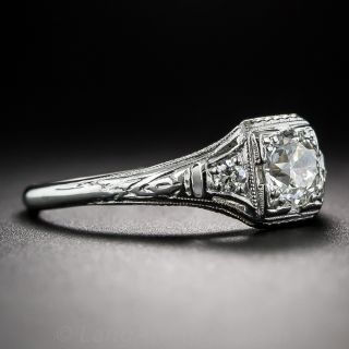 .45 Carat Art Deco Engagement Ring