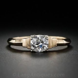 Vintage Diamond Engagement Ring 