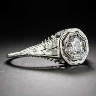 .45 Carat Diamond Vintage Engagement Ring