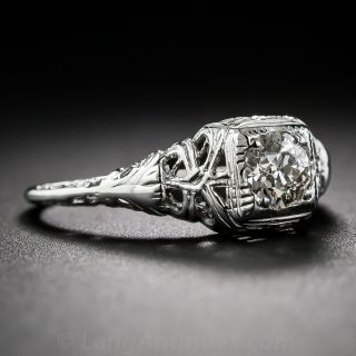 .45 Carat Diamond Vintage Engagement Ring
