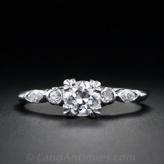 .45 Carat Estate Diamond Engaement Ring