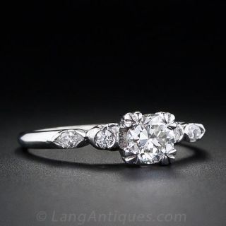 .45 Carat Estate Diamond Engaement Ring