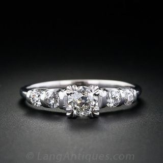 .45 Carat Estate Diamond Engagement Ring