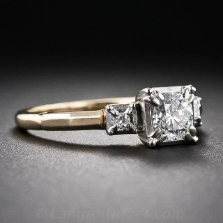.45 Carat Mid-Century Diamond Engagement Ring