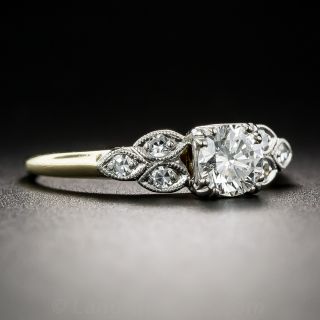 .45 Carat Mid-Century Diamond Engagement Ring by Whitehouse Bros.