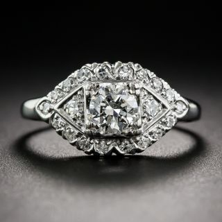 .45 Carat Vintage Diamond Engagement Ring