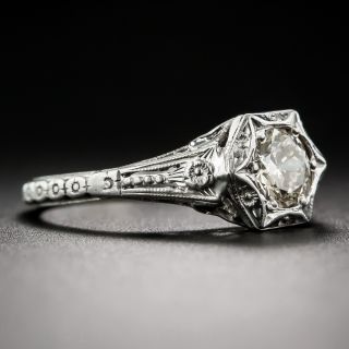 .45 Carat Vintage Diamond Engagement Ring