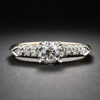 .46 Carat Mid-Century Diamond Engagement Ring