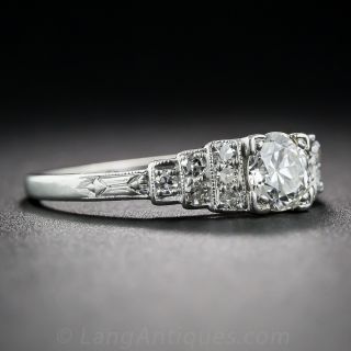 .47 Carat Diamond Art Deco Engagement Ring