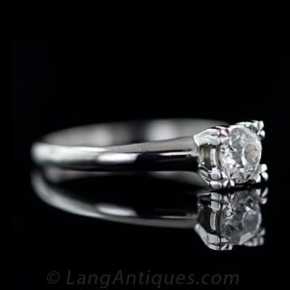 .47 Carat Old Mine Cut Diamond Solitaire