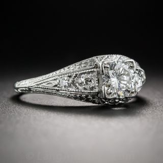 .48 Carat Diamond Art Deco Engagement Ring