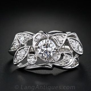 .48 Carat Diamond  Vintage Band Ring