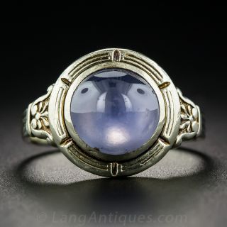 5.50 Carat Vintage Star Sapphire Ring