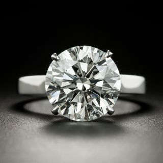5.82 Carat Round Brilliant Diamond Diamond Solitaire - GIA  H  VS1 - 1