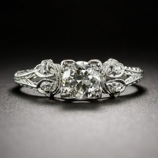 .50 Carat Art Deco Diamond Engagement Ring