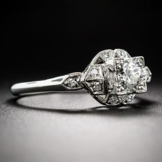 .50 Carat Art Deco Diamond Engagement Ring