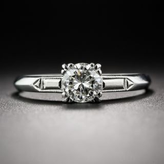.50 Carat Art Deco Diamond Solitaire Engagement Ring - GIA J / VS1