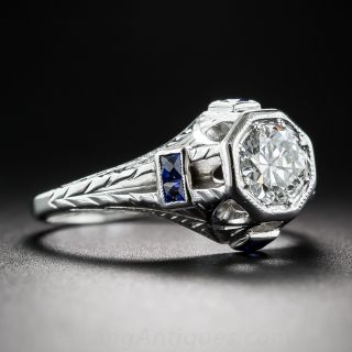 .50 Carat Art Deco Engagement Ring - GIA G-VS1