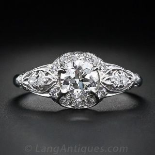 .50 Carat Diamond Antique Engagement Ring