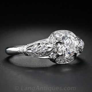 .50 Carat Diamond Antique Engagement Ring