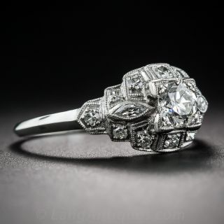 .50 Carat Diamond Art Deco Engagement Ring