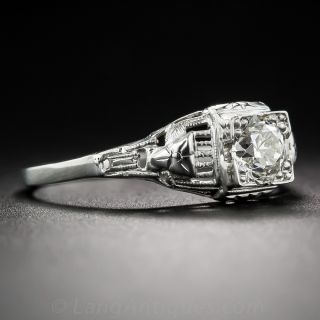 .50 Carat Diamond Art Deco  Engagement Ring - GIA J/VS1