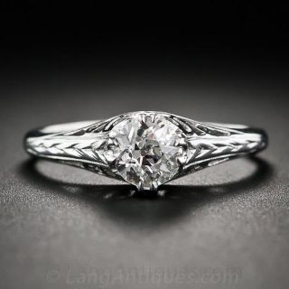 .50 Carat Diamond Engagement Ring by Belais Brothers
