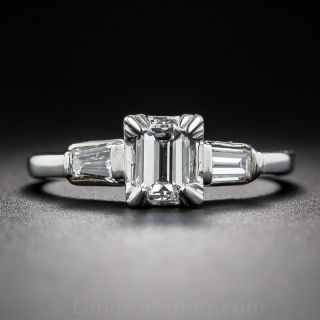 .50 Carat Emerald-Cut Diamond Engagement Ring